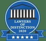 Lawyers of Distinction 2020 designation