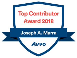 Avvo Top Contributor Award 2018